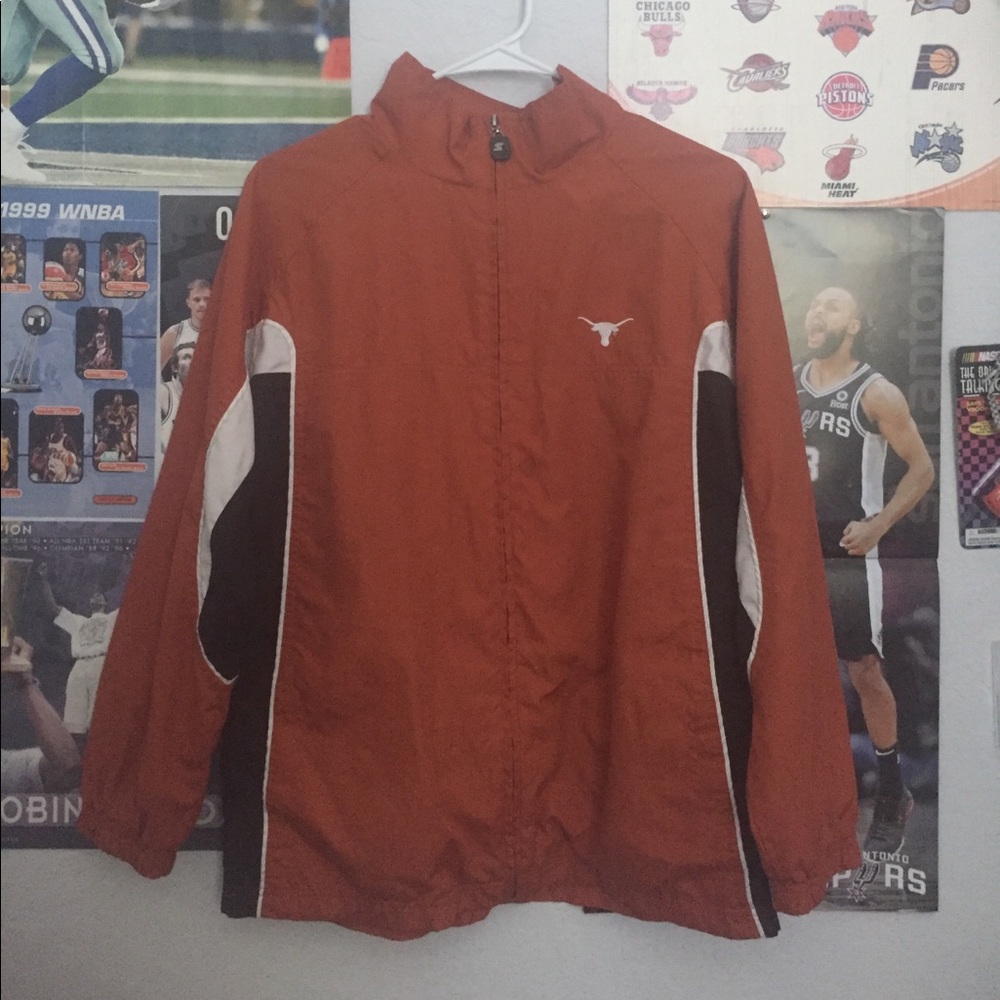 Vintage Texas Longhorns Windbreaker